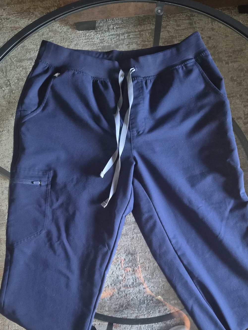 Figs Navy Scrub Pants Jogger
